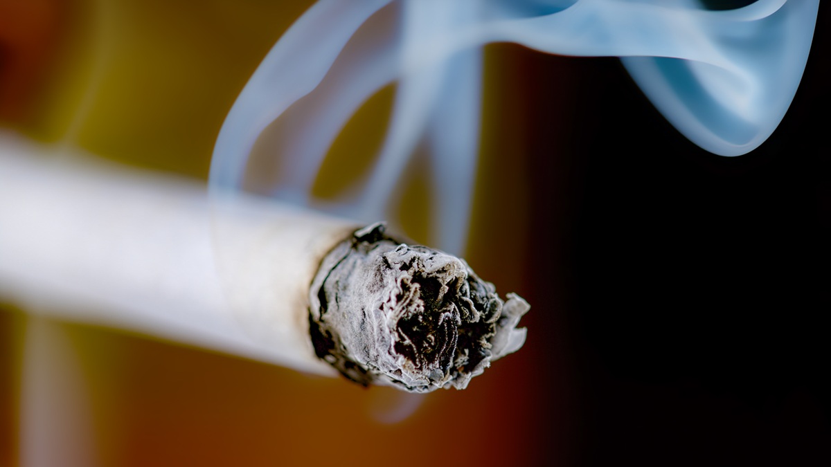 Cigarette fumee
